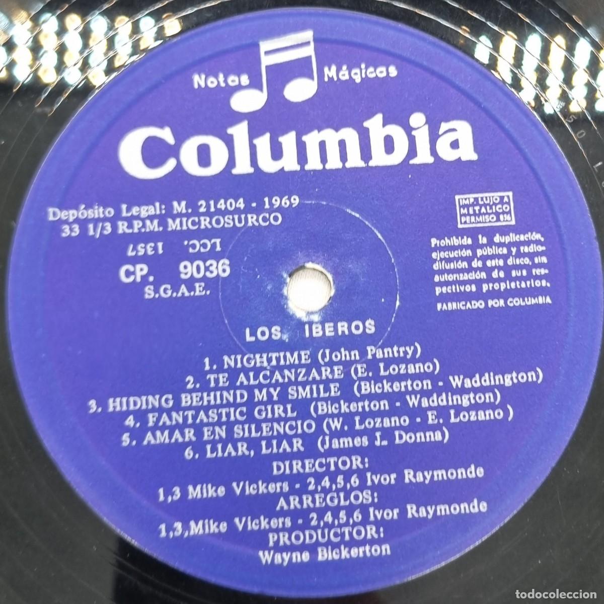 Discos de vinilo: LP Vinilo Los Iberos, Los Iberos, 1969 - Foto 6
