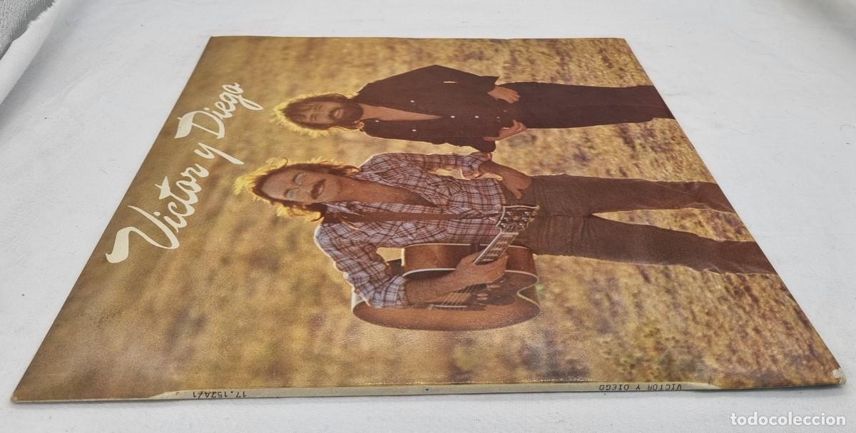 Discos de vinilo: LP Vinilo V&iacute;ctor y Diego, Dec&iacute;dete - Foto 3