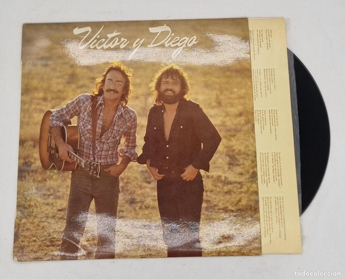 Discos de vinilo: LP Vinilo V&iacute;ctor y Diego, Dec&iacute;dete - Foto 4