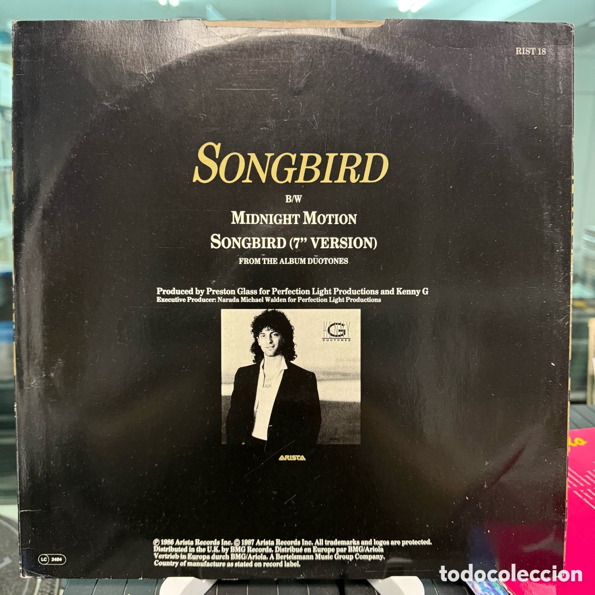 Discos de vinilo: Kenny G - Songbird (Maxi) - Foto 2