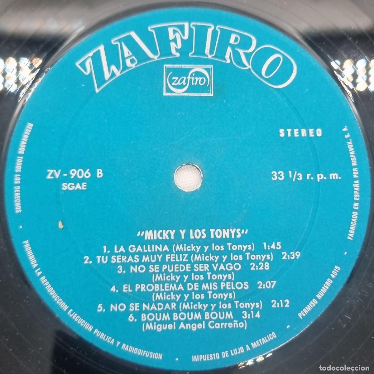 Discos de vinilo: LP Vinilo Micky y Los Tonys - Foto 7