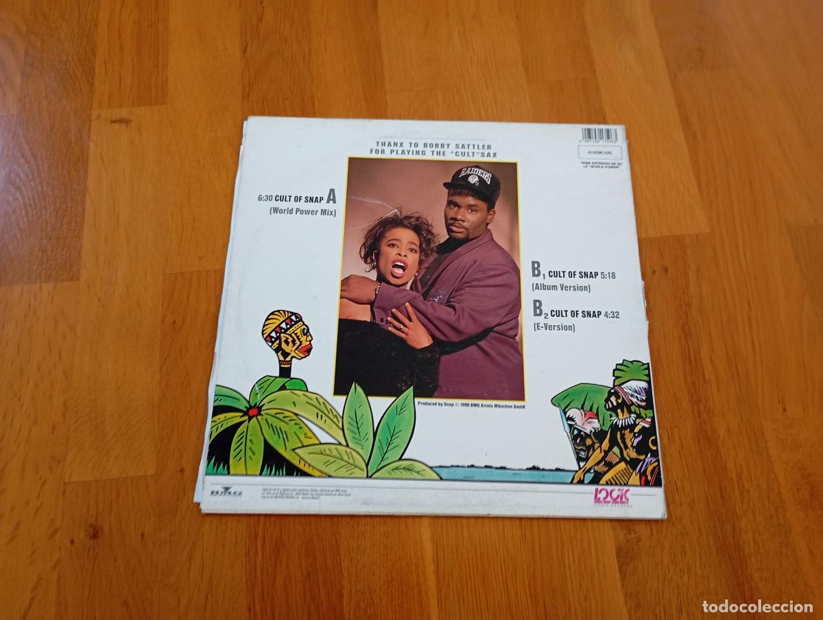 Discos de vinilo: Snap-cult of snap.maxi - Foto 2