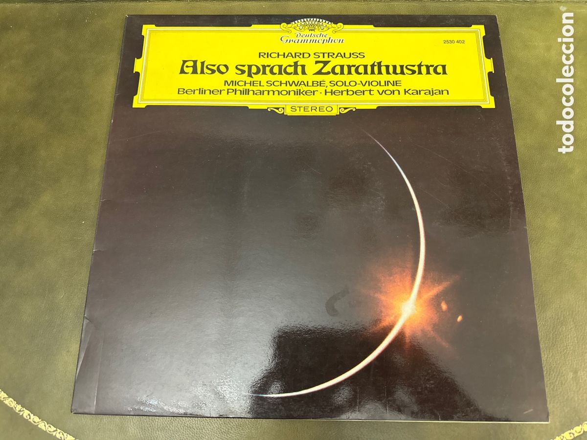 Discos de vinilo: RICHARD STRAUSS - ALSO SPRACH ZARATHUSTRA DIR H. VON KARAJAN - Foto 5