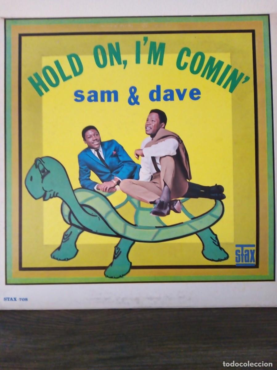 Discos de vinilo: Sam & Dave, hold on, Im comin 1966 made in USA. - Foto 1