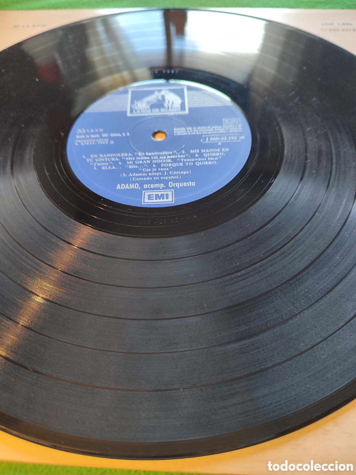 Discos de vinilo: Adamo - Adamo Canta en espa&ntilde;ol - Foto 3