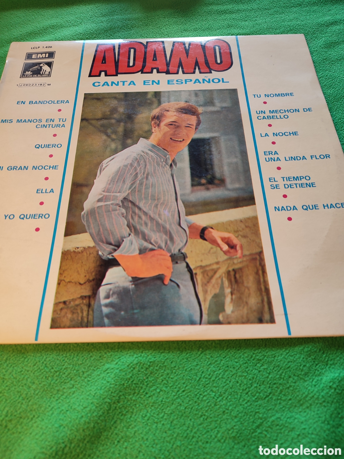 Discos de vinilo: Adamo - Adamo Canta en espa&ntilde;ol - Foto 1