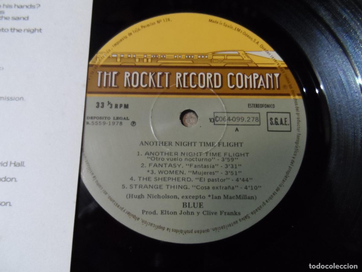 Discos de vinilo: Blue - Another Night Time Flight (SPAIN 1978) - Foto 3