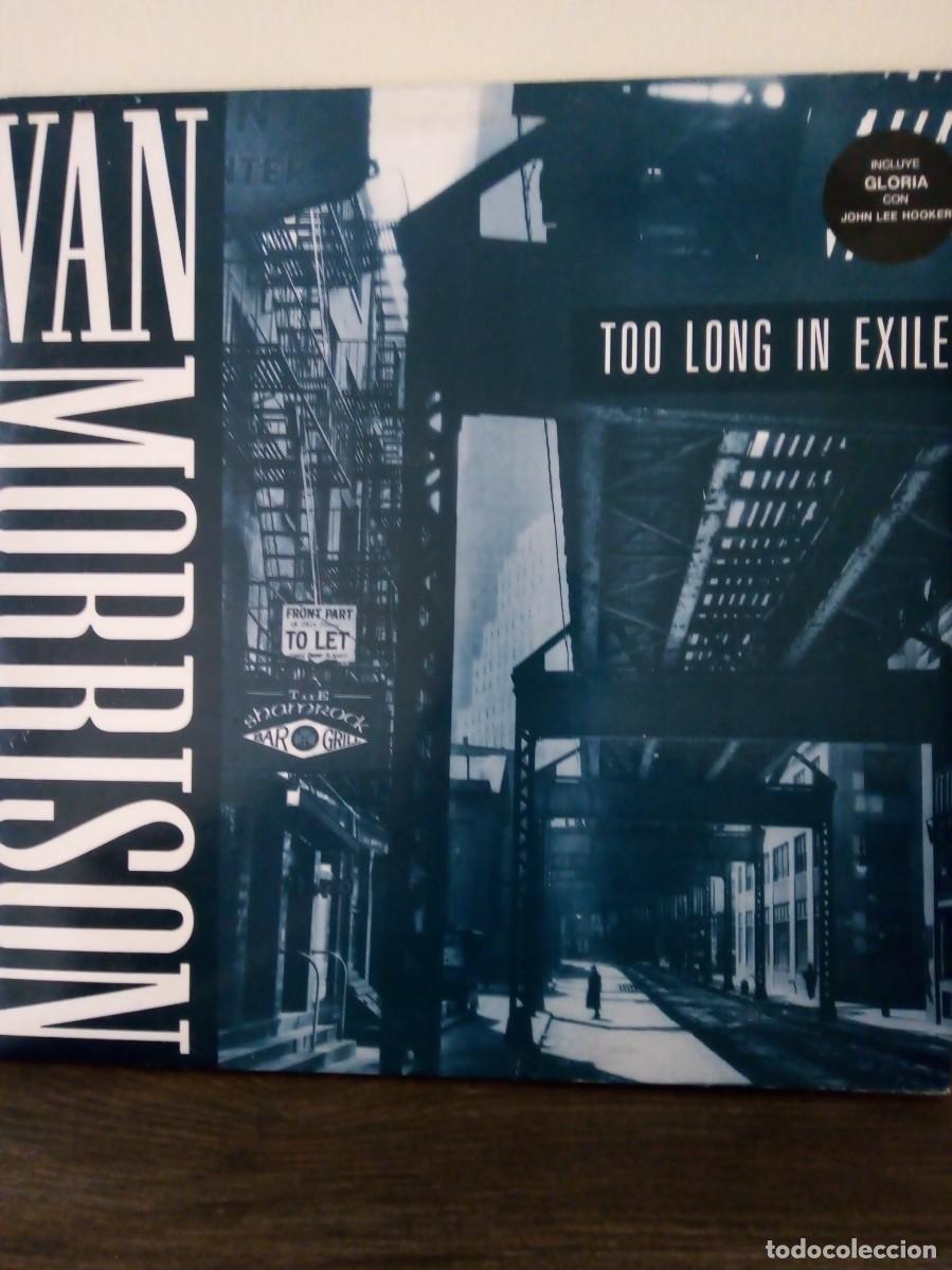 Discos de vinilo: Van Morrison, too long un exile 2L.P. 1993. - Foto 1