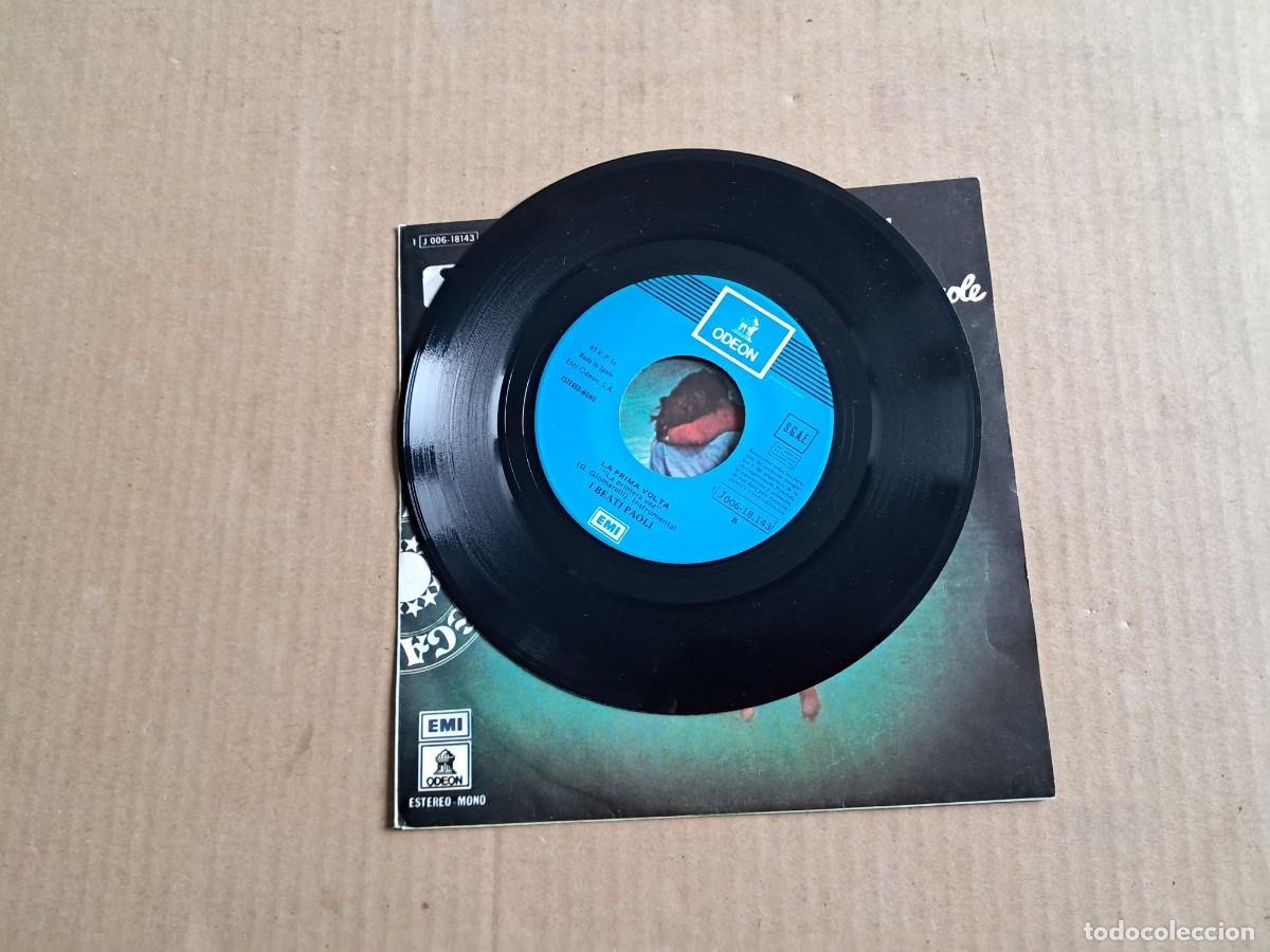 Discos de vinilo: ANDREA E NICOLE - LA PRIMA VOLTA SINGLE 1976 EDICION ESPA&Ntilde;OLA - Foto 2