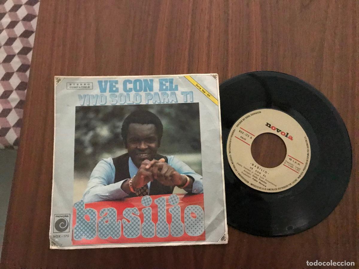 Discos de vinilo: BASILIO SINGLE , VE CON &Eacute;L , NOVOLA - Foto 1