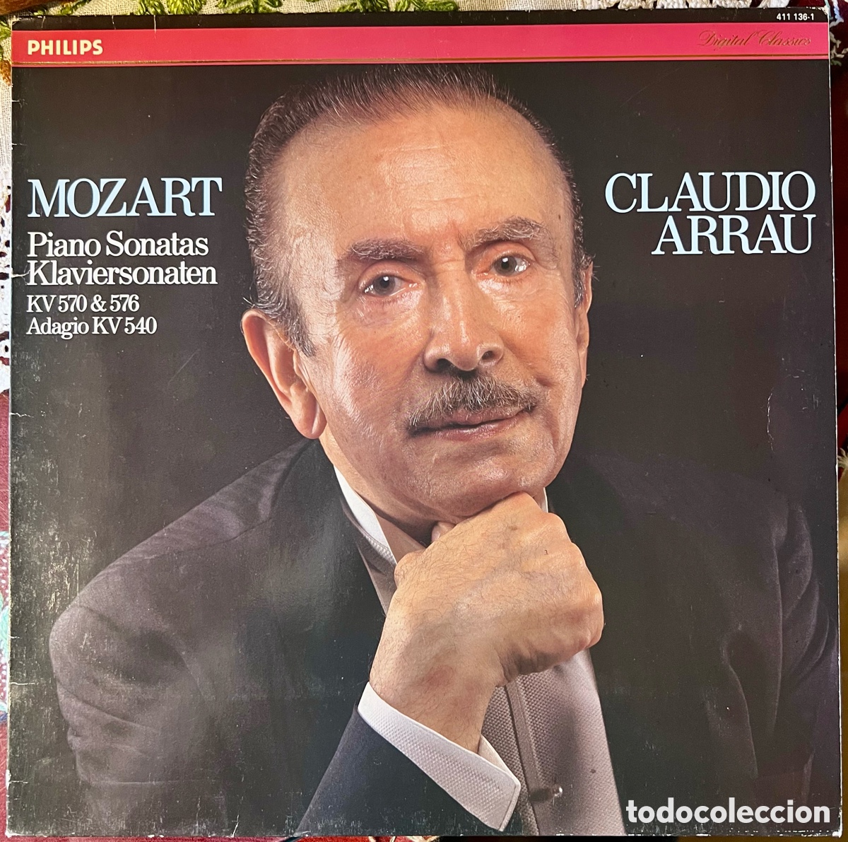 Discos de vinilo: Claudio Arrau, Mozart Sonatas. - Foto 1