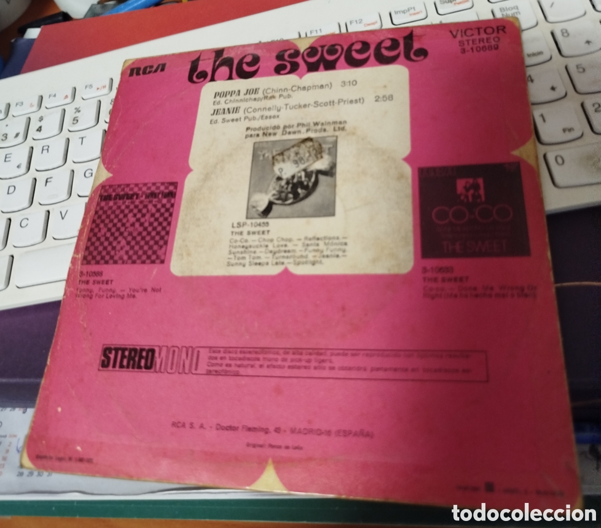 Discos de vinilo: The Sweet - Poppa Joe - Foto 2