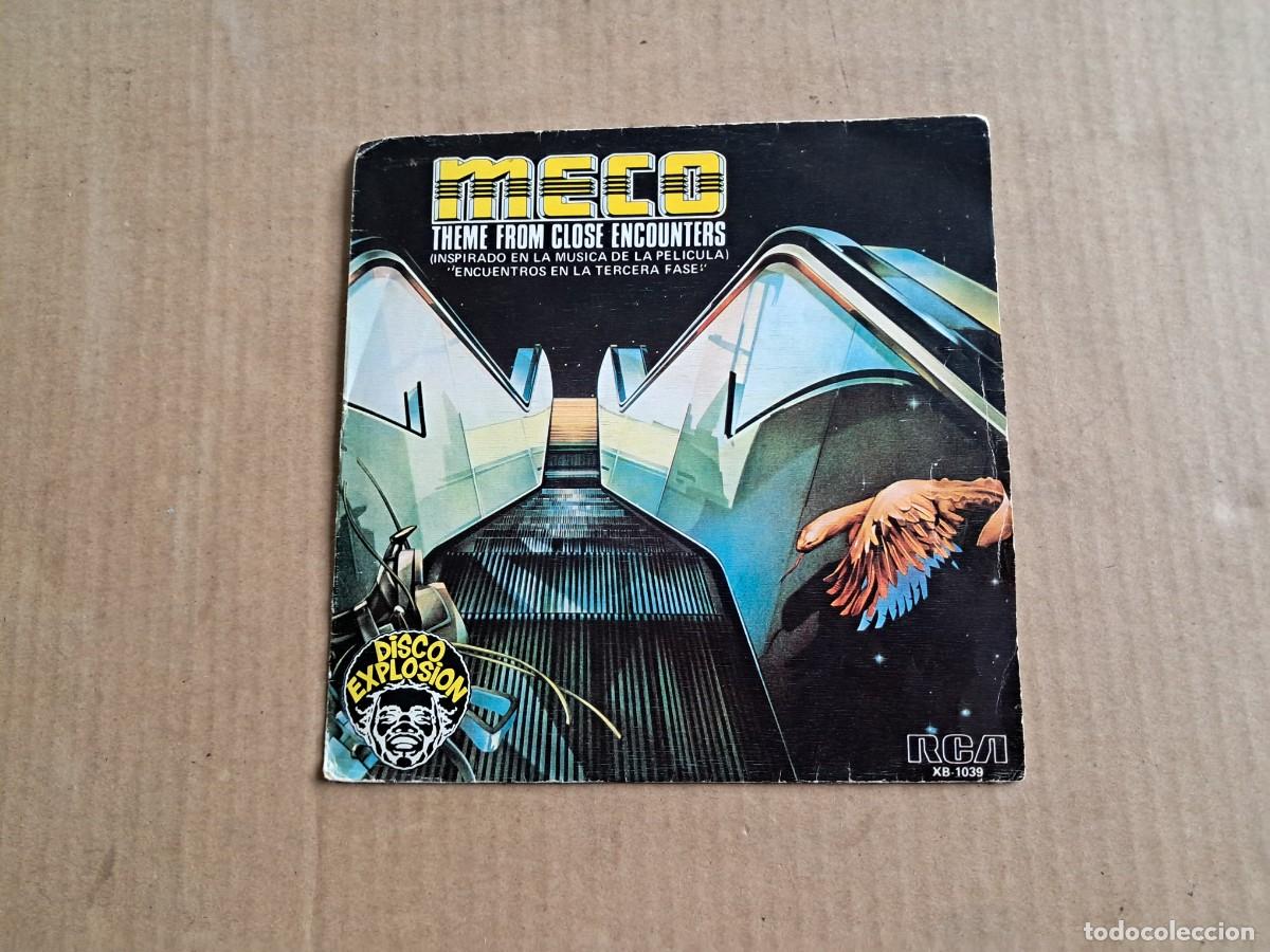 Discos de vinilo: MECO - THEME FROM CLOSE ENCOUNTERS SINGLE 1978 EDICION ESPA&Ntilde;OLA - Foto 1