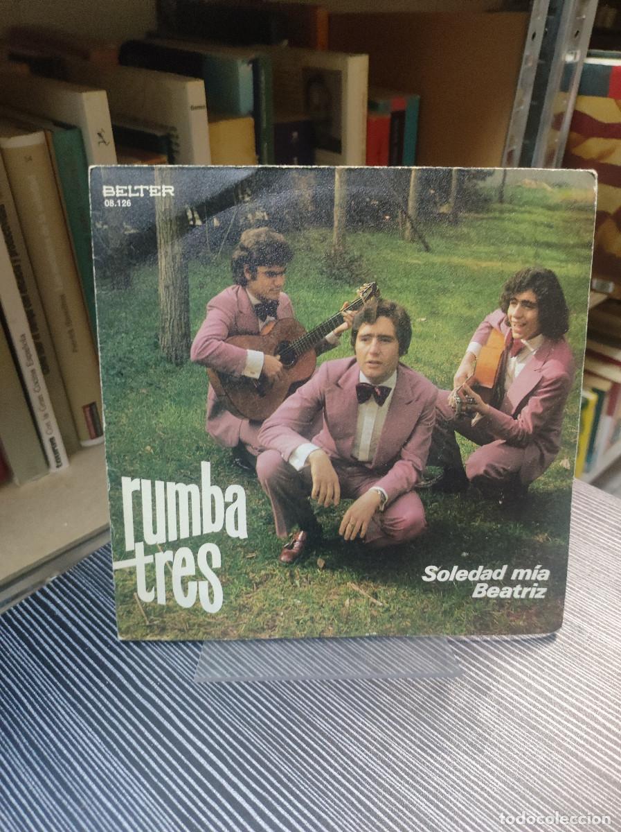 Discos de vinilo: Rumba Tres &ndash; Soledad Mia / Beatriz - Foto 1