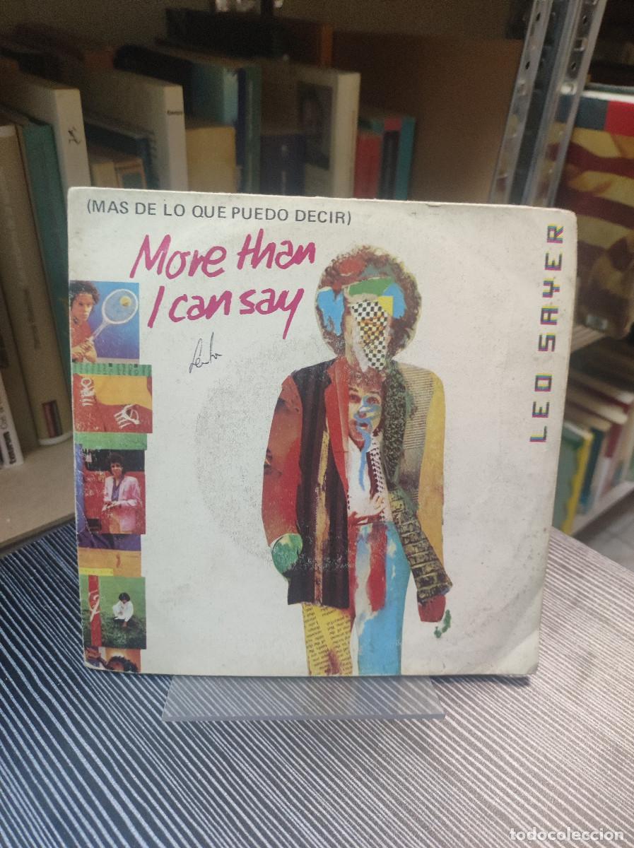Discos de vinilo: Leo Sayer &ndash; More Than I Can Say - Foto 1