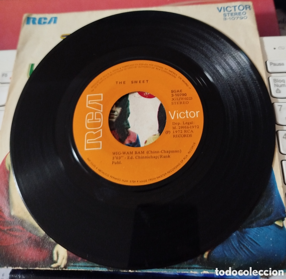 Discos de vinilo: The Sweet &ndash; Wig-Wam ban - Foto 2