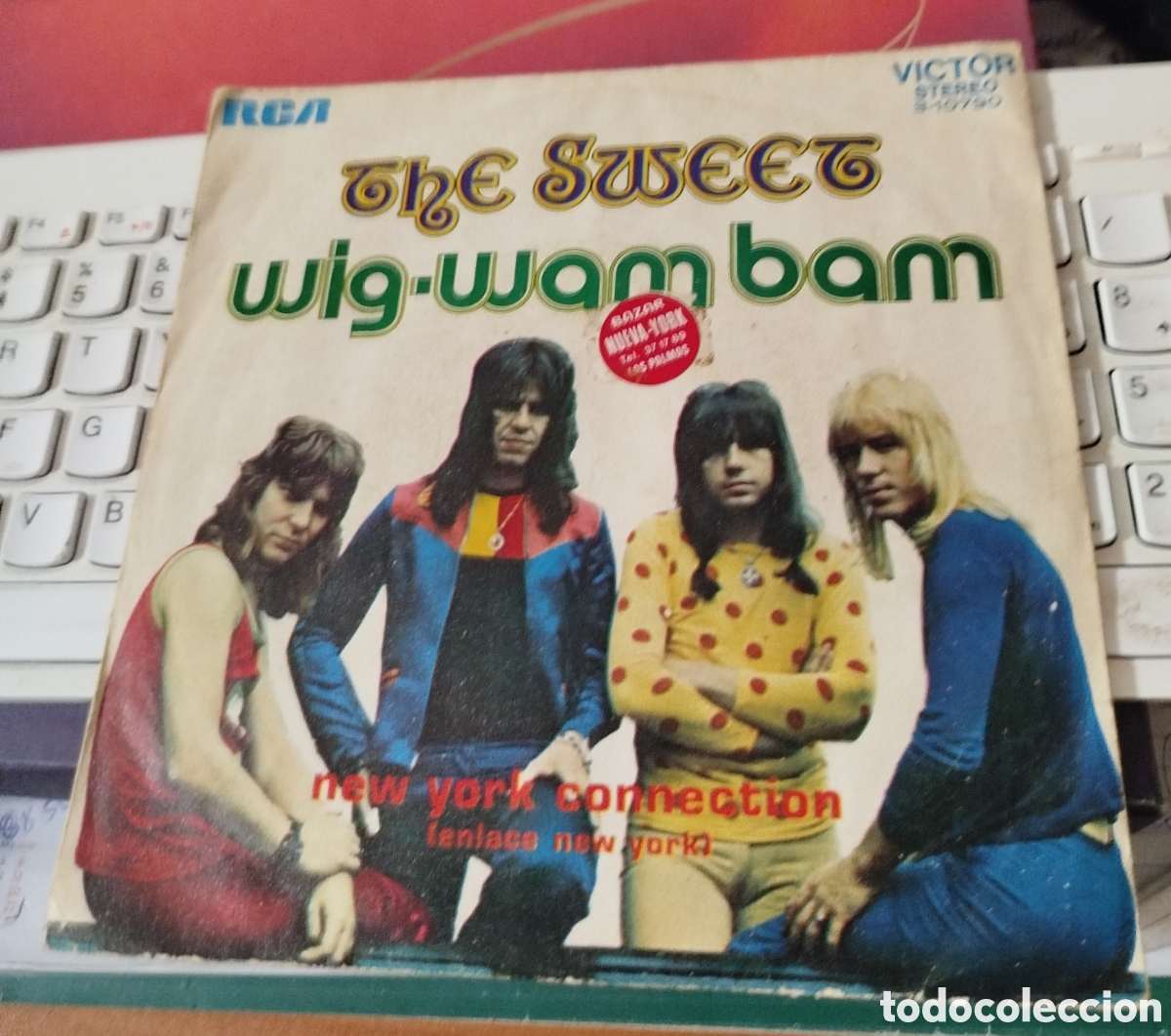 Discos de vinilo: The Sweet &ndash; Wig-Wam ban - Foto 1
