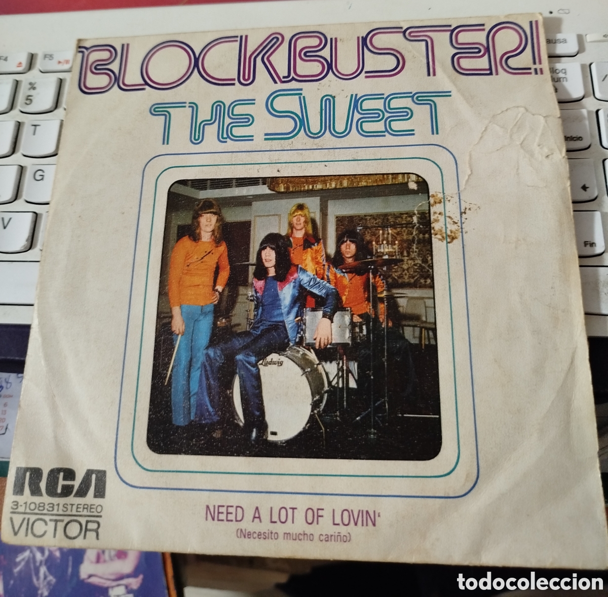 Discos de vinilo: The sweet - blockbuster - Foto 2