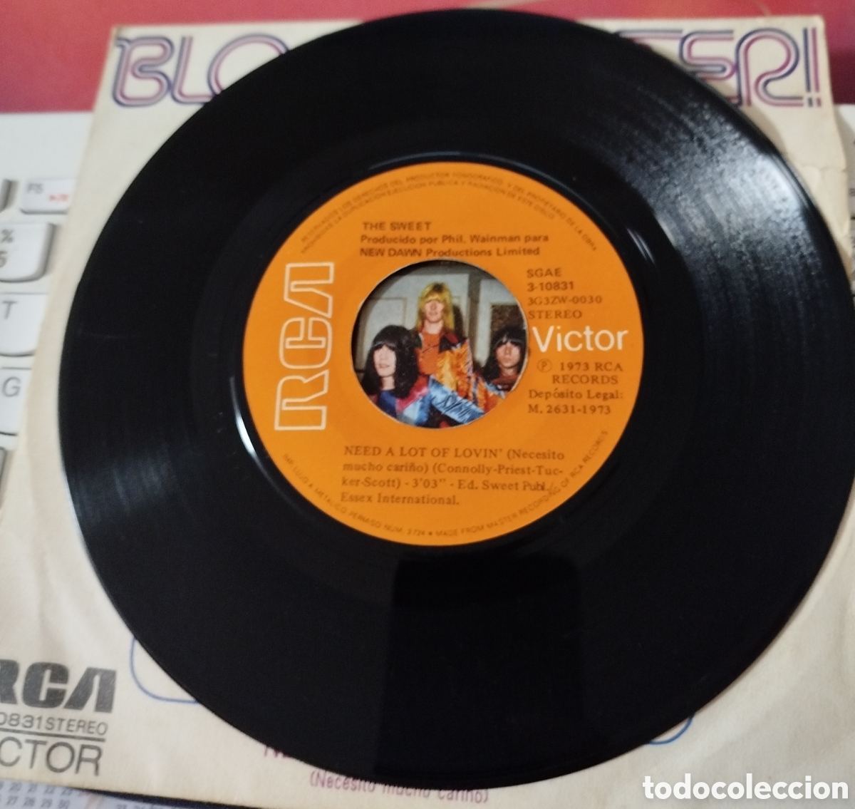 Discos de vinilo: The sweet - blockbuster - Foto 3