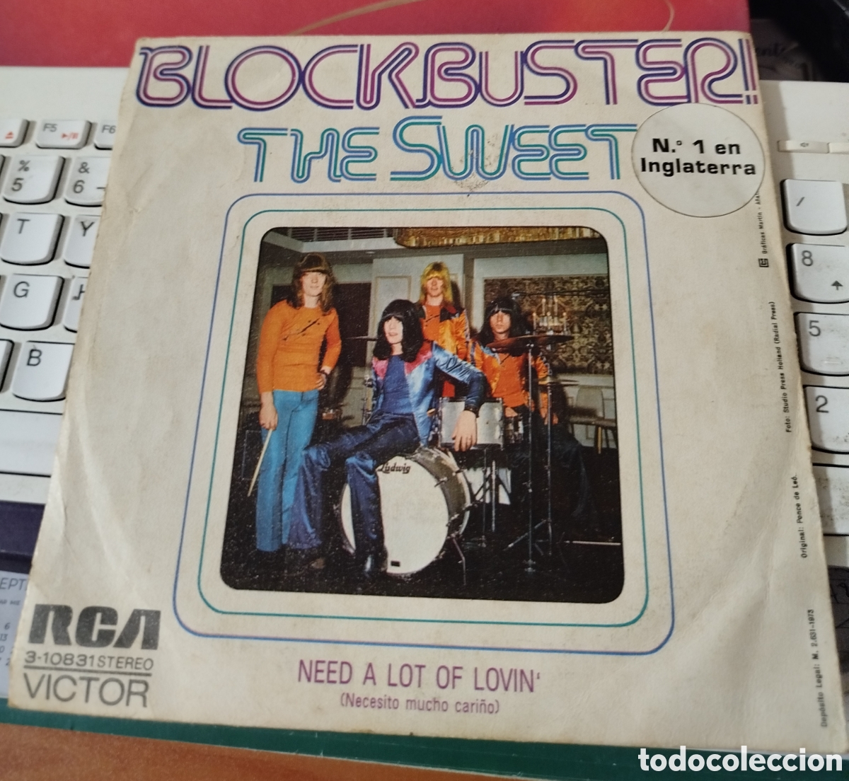 Discos de vinilo: The sweet - blockbuster - Foto 1