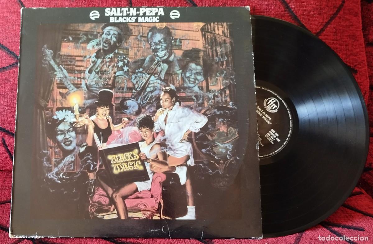 Discos de vinilo: SALT-N-PEPA ** Blacks Magic ** VINILO LP 1990 - Foto 1