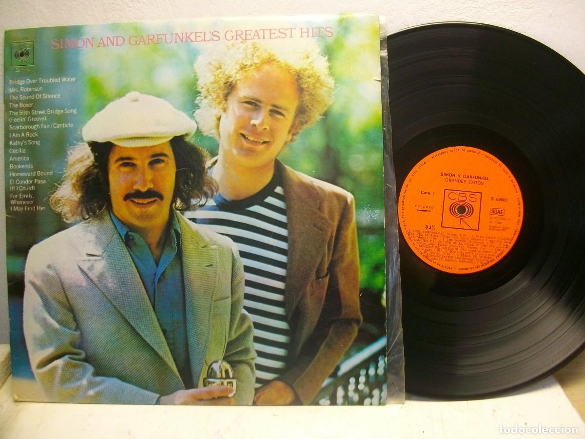 Discos de vinilo: Simon And Garfunkels Greatest Hits LP 1972 - Foto 1