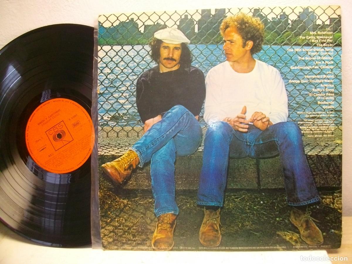 Discos de vinilo: Simon And Garfunkels Greatest Hits LP 1972 - Foto 2