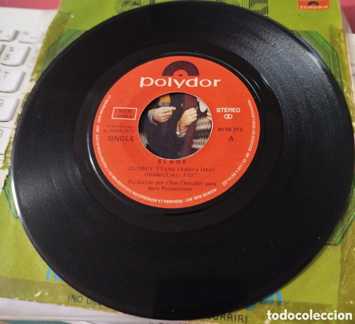 Discos de vinilo: Slade - Gudbuy t&acute;Jane - Foto 3