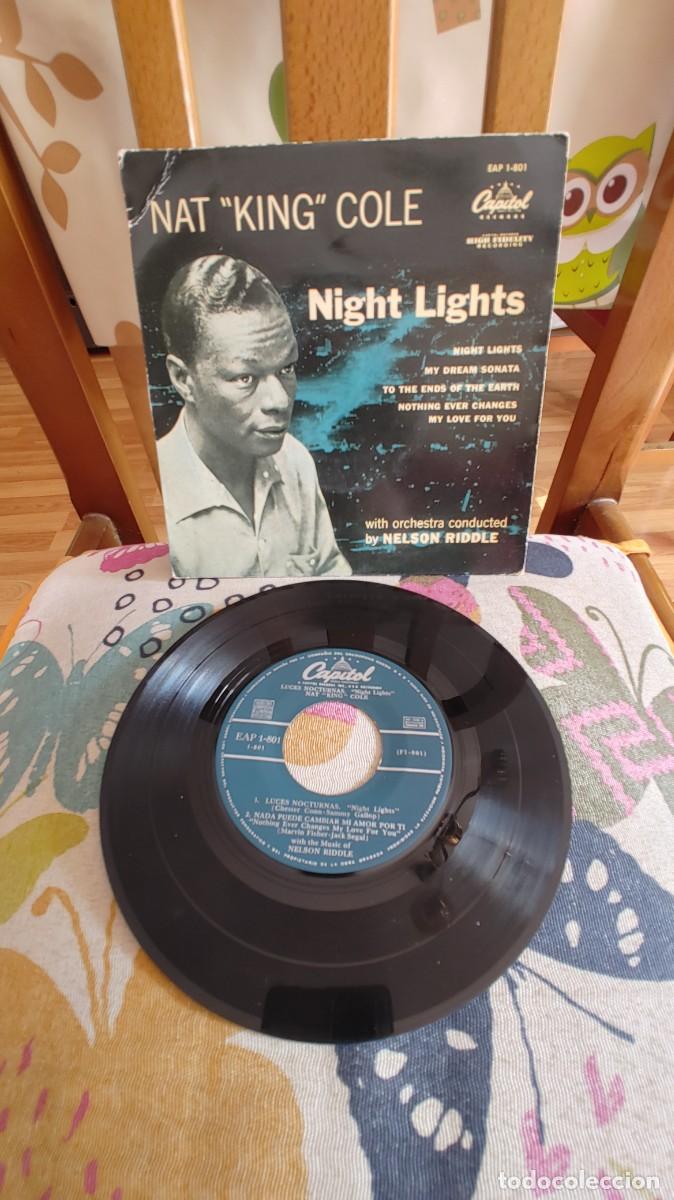 Discos de vinilo: NAT KING COLE-EP NIGHT LIGHTS - Foto 1