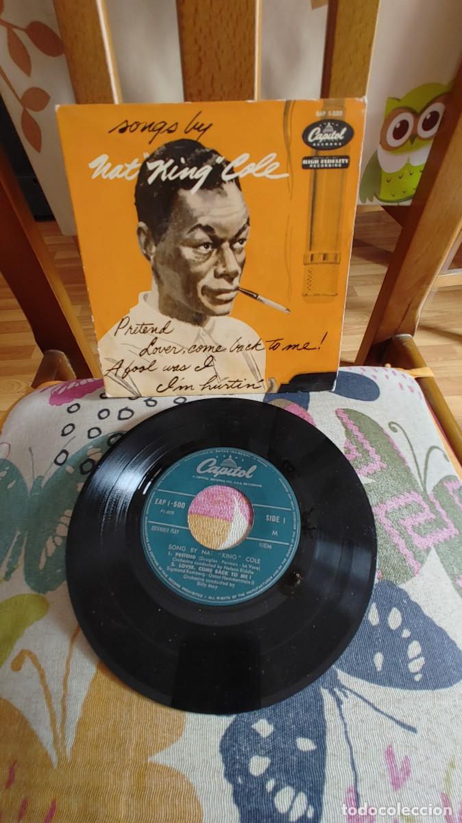Discos de vinilo: NAT KING COLE-EP PRETEND +3 - Foto 1