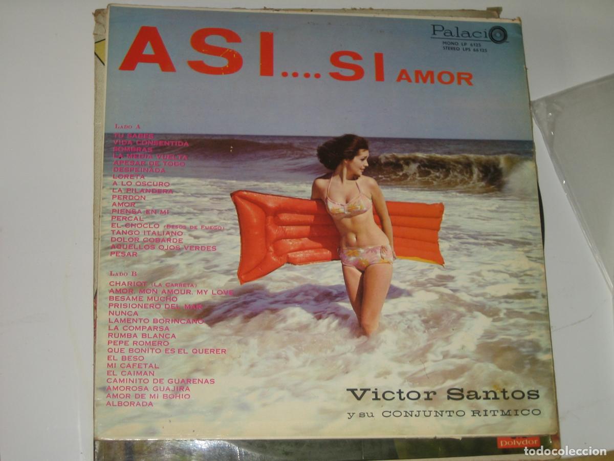 Discos de vinilo: DISCOFERTA - VICTOR SANTOS - ED. CARACAS - Foto 1