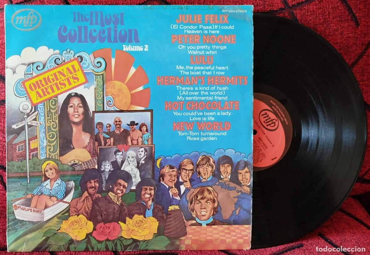 Vinyl-Schallplatten: THE MOST COLLECTION VOUMEN 2 LP 1971 LULU Herman's Hermits NEW WORLD Peter Noone