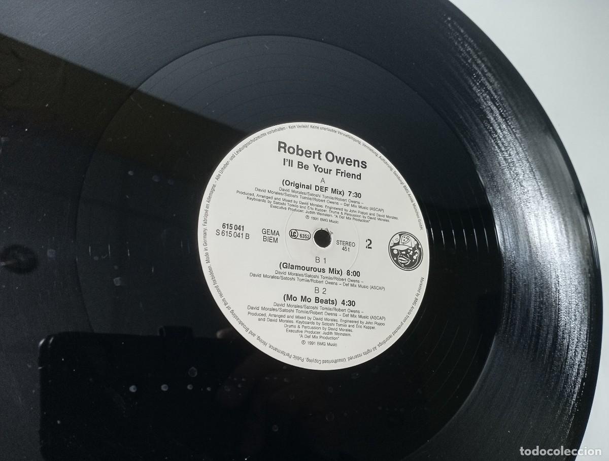 Discos de vinilo: Robert Owens &lrm;&ndash; Ill be your friend - Foto 5
