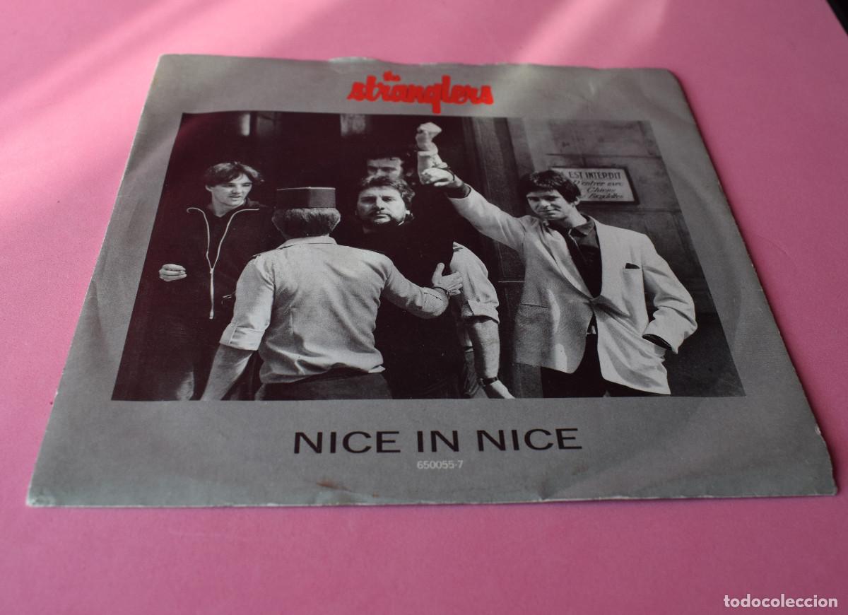 Discos de vinilo: The Stranglers &ndash; Nice In Nice - SINGLE UK - 1986 - Foto 1