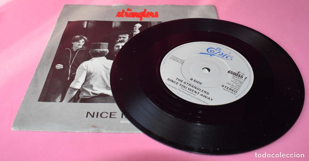 Discos de vinilo: The Stranglers &ndash; Nice In Nice - SINGLE UK - 1986 - Foto 4