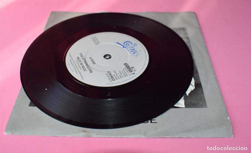 Discos de vinilo: The Stranglers &ndash; Nice In Nice - SINGLE UK - 1986 - Foto 5