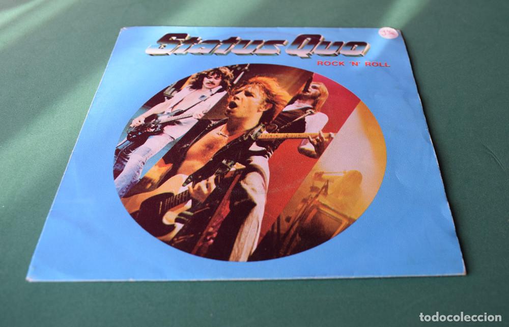 Discos de vinilo: STATUS QUO - ROCK&acute;N&acute;ROLL - SINGLE ESPA&Ntilde;OL DE 1981 - Foto 4