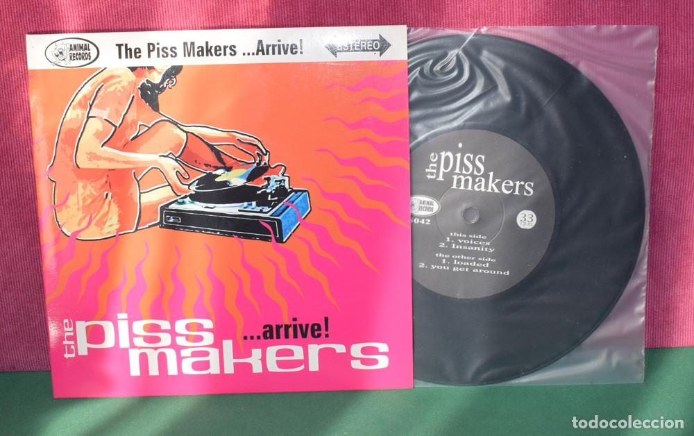 Discos de vinilo: THE PISS MAKERS ...ARRIVE! - EP ANIMAL RECORDS - Foto 4