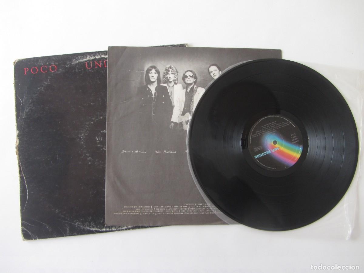 Discos de vinilo: LP POCO. UNDER DE GUN .1980. SPAIN. - Foto 3