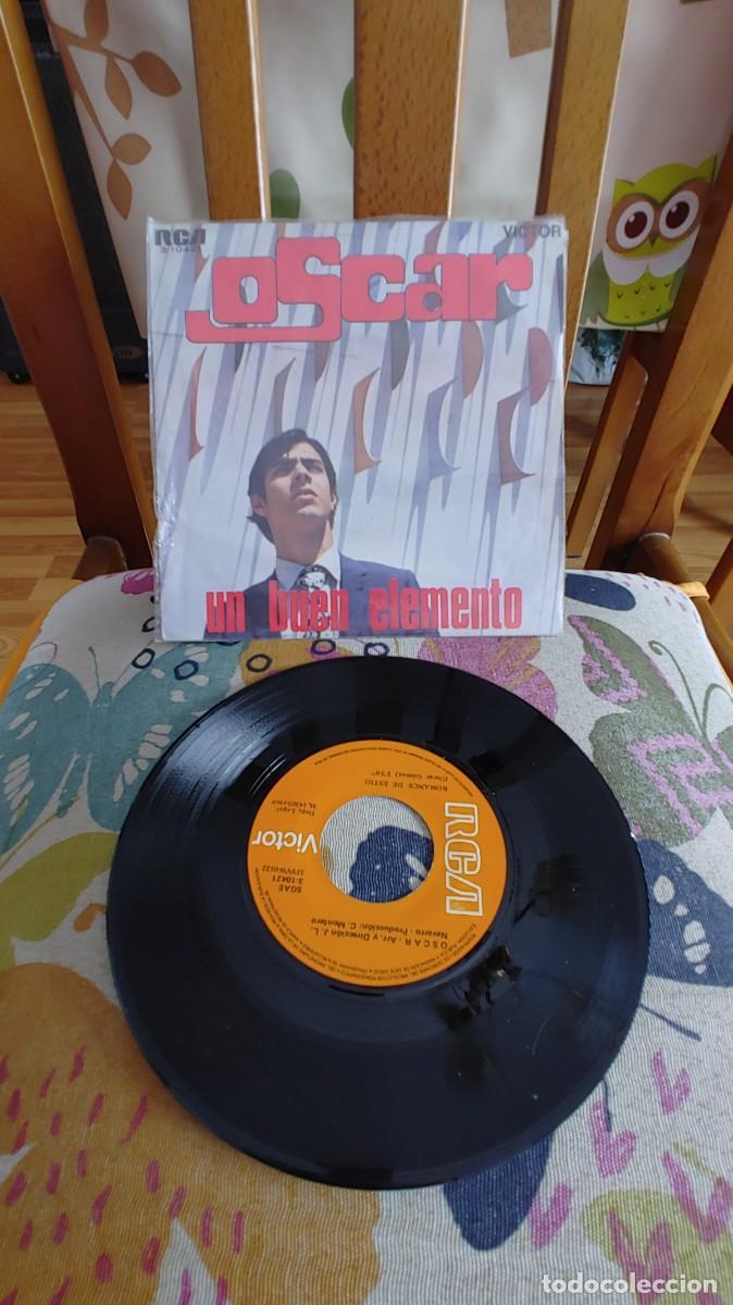 Discos de vinilo: OSCAR-SINGLE UN BUEN ELEMENTO - Foto 1