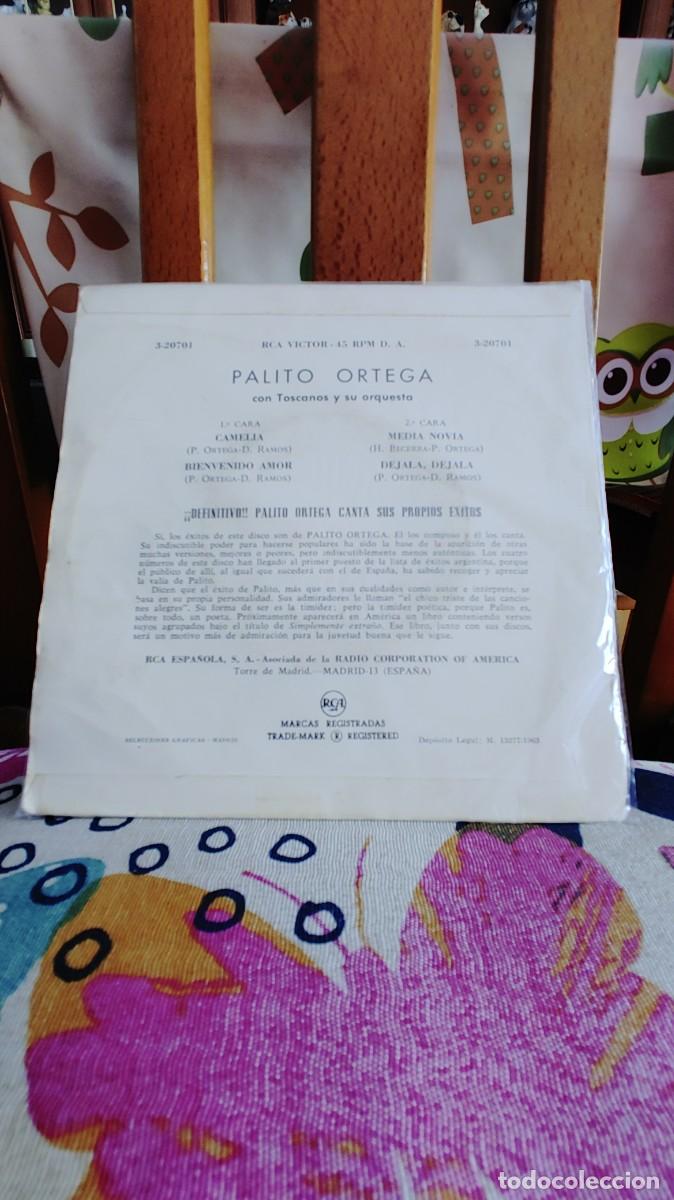 Discos de vinilo: PALITO ORTEGA-EP CAMELIA +3 - Foto 2
