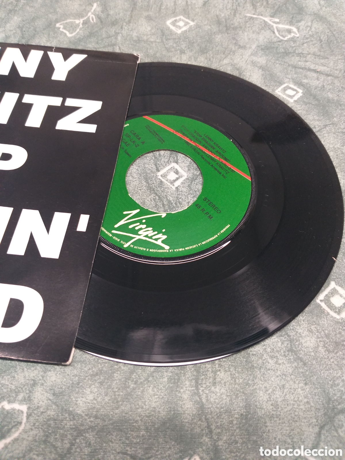Discos de vinilo: Single vinilo Lenny Kravitz. Promo. 1991 - Foto 3