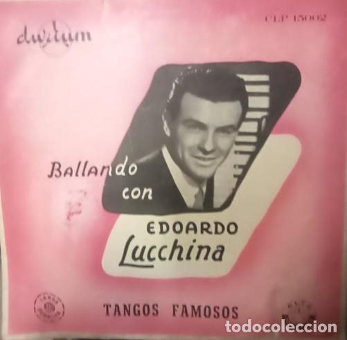 Disques de vinyle: 10&rdquo; EDOARDO LUCCHINA - Ballando con - Tangos famosos - DURIUM CLP 15002 (G+/VG)&ccedil;