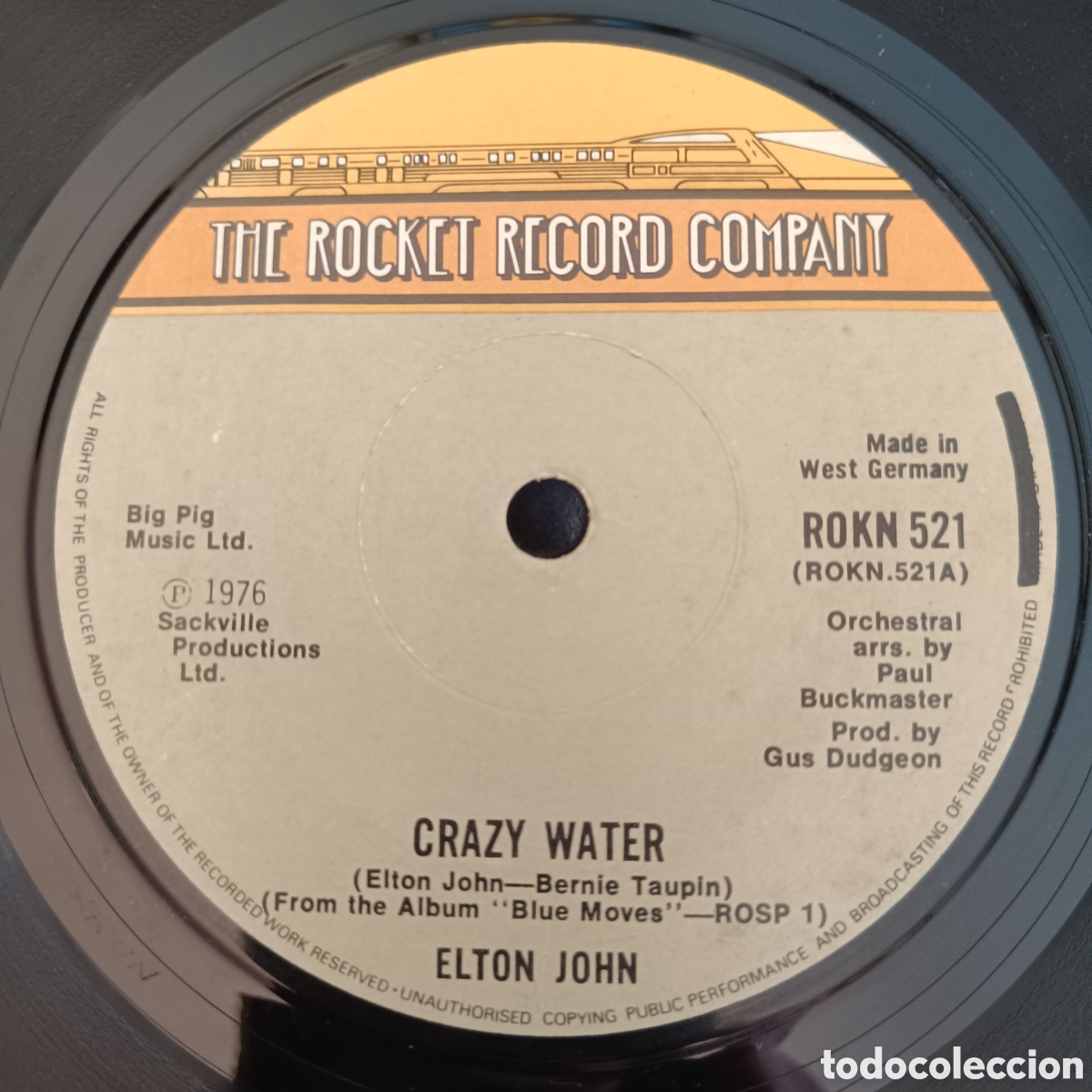 Discos de vinilo: Elton John &lrm;&ndash; Crazy Water - Foto 1