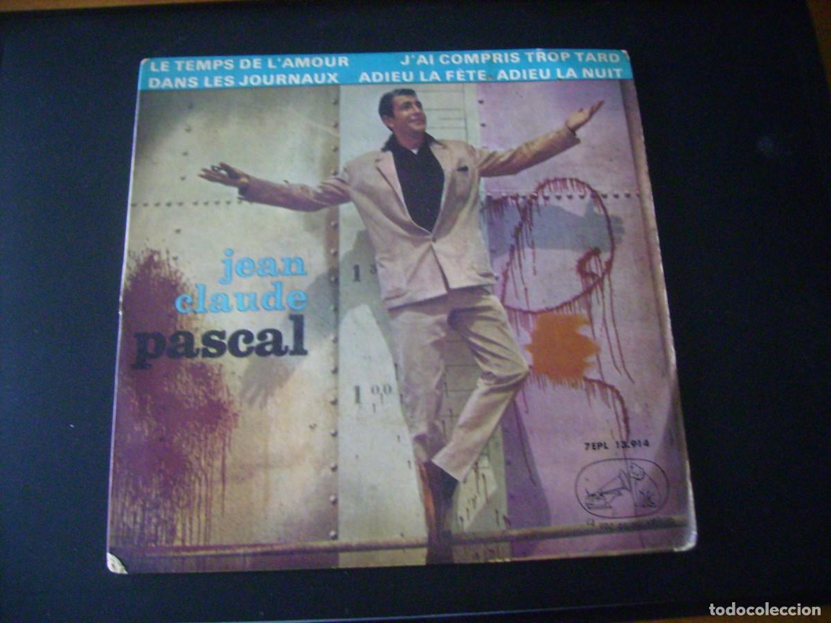 Discos de vinilo: EP : JEAN CLAUDE PASCAL - ED SPAIN 1963 - Foto 1