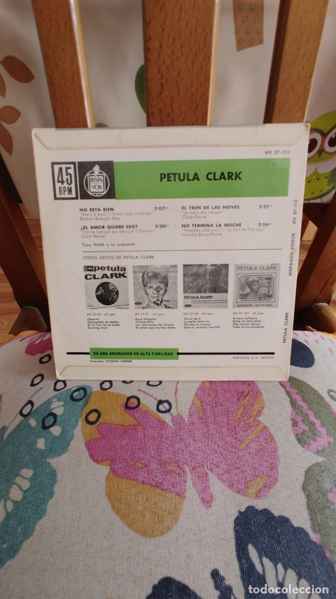 Discos de vinilo: PETULA CLARK-EP A LA VUELTA DE CADA ESQUINA +3 - Foto 2