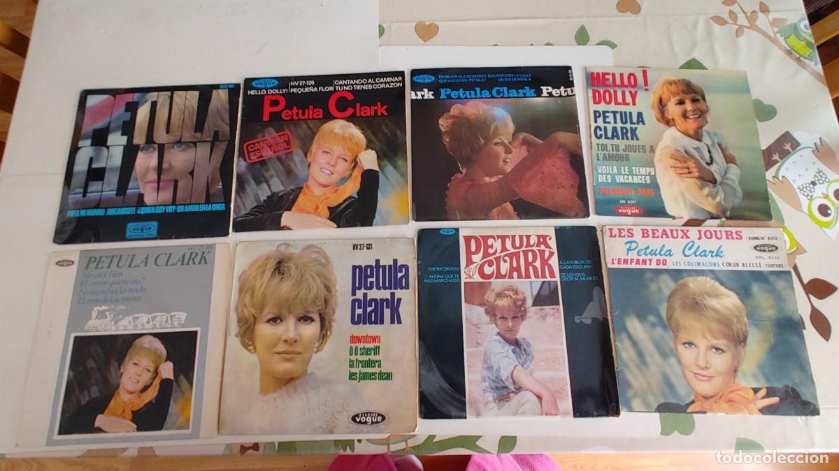 Discos de vinilo: PETULA CLARK-LOTE DE 8 EPS - Foto 1