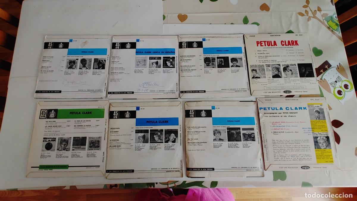 Discos de vinilo: PETULA CLARK-LOTE DE 8 EPS - Foto 2