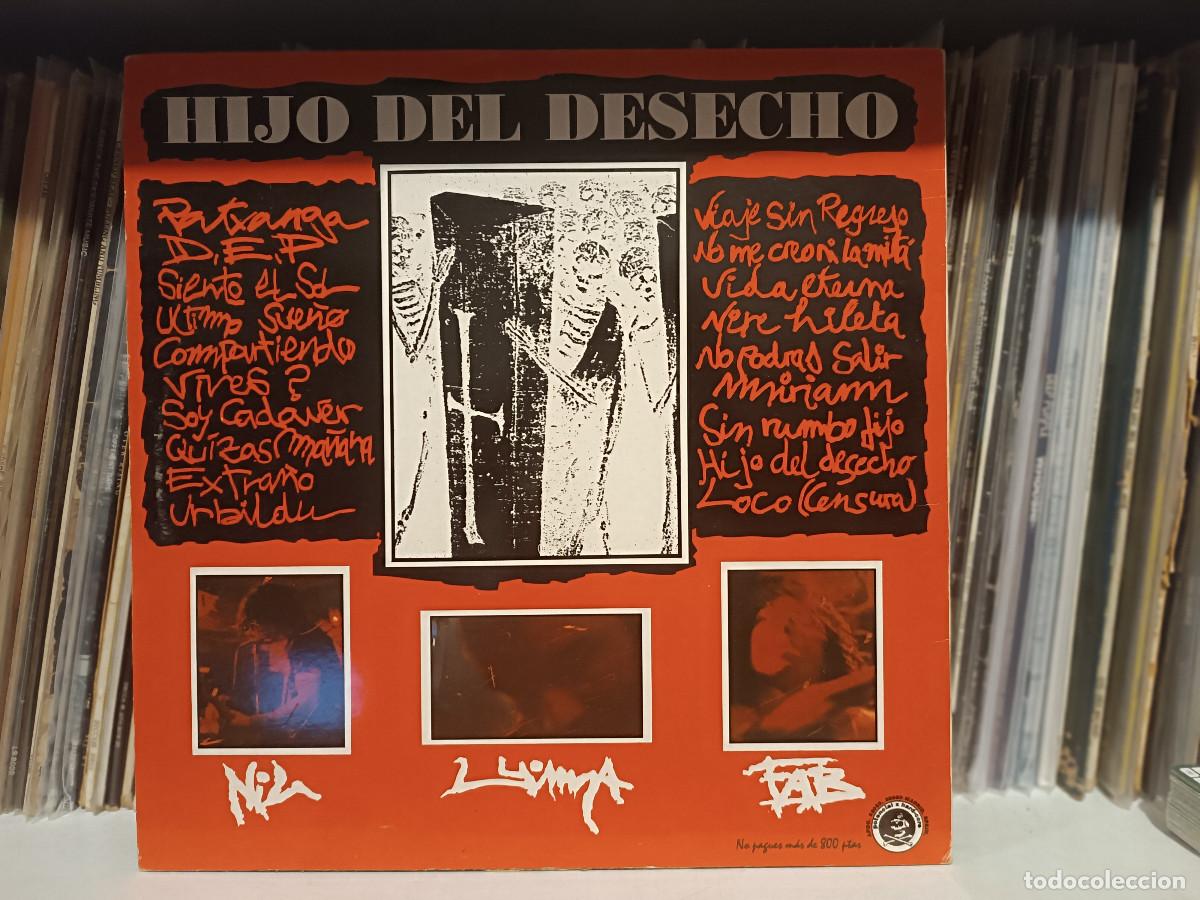 Discos de vinilo: Escombro &lrm;&ndash; Hijo Del Desecho -LP Spain 1993 - Foto 2