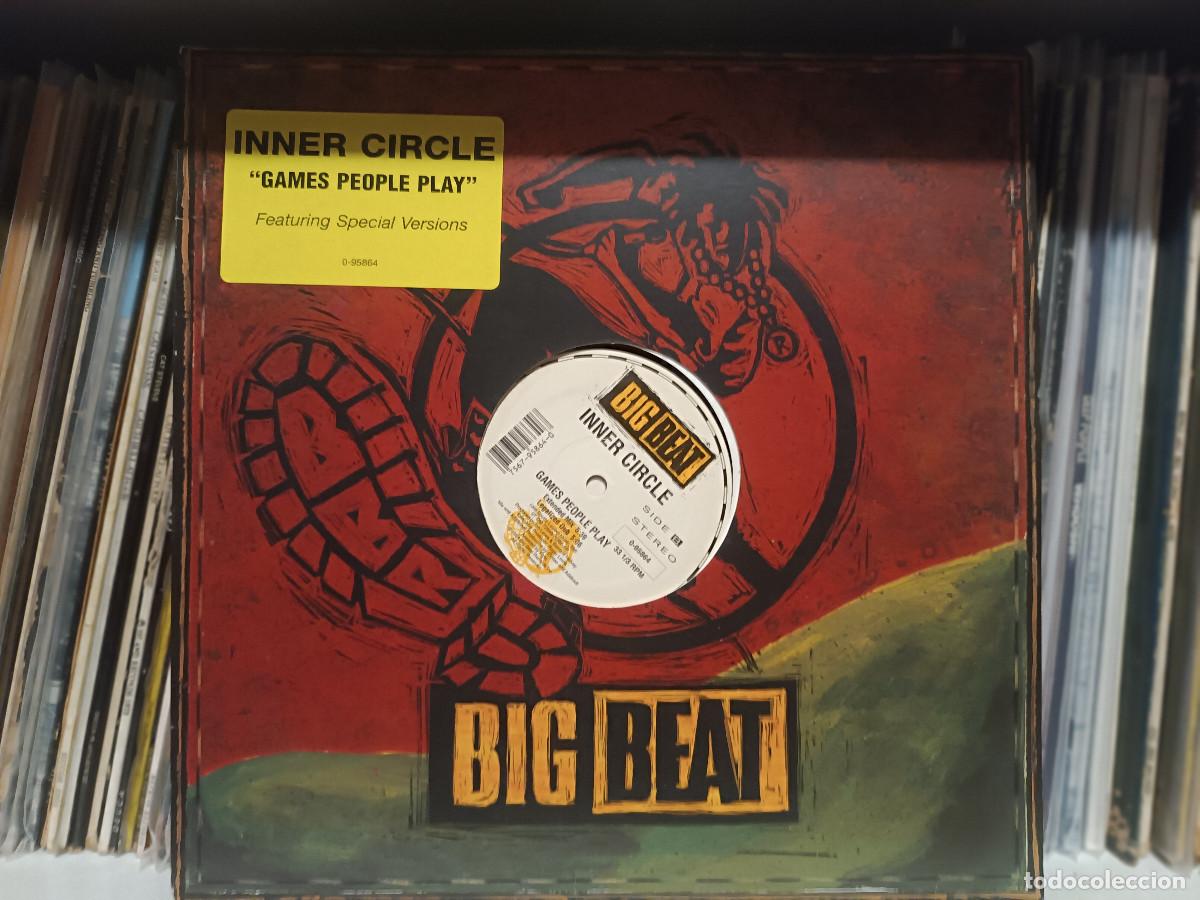 Discos de vinilo: Inner Circle &lrm;&ndash; Games People Play - 12&rdquo; US 1994 - Foto 2